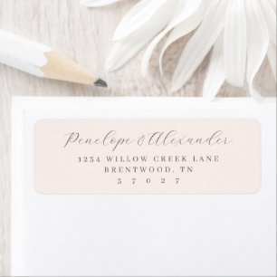 Elegant Grey Minimalist Calligraphy