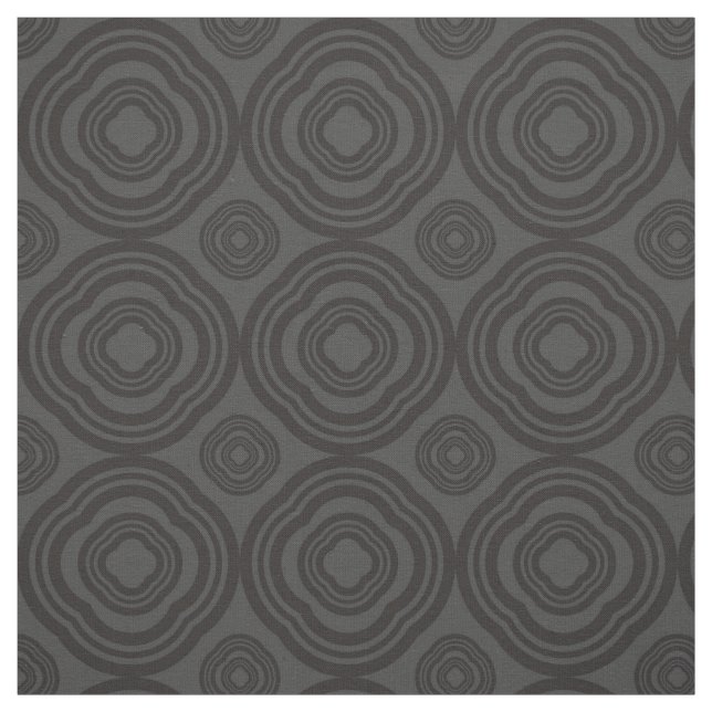Elegant Grey Pattern Fabric (Swatch)