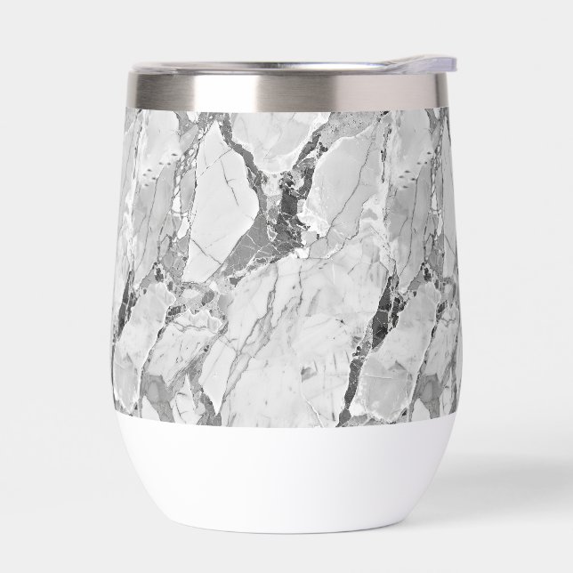 Elegant Grey "Twilight Marble Fantasy" Marble Text (Left)