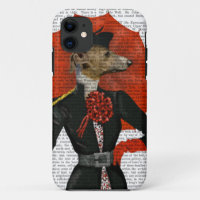 Elegant Greyhound and Red Umbrella 2