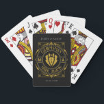 Elegant Groomsmen Gift Vintage Victorian Monogram Playing Cards<br><div class="desc">Celebrate your special day with this exquisite Victorian era-inspired Playing Card Groomsmen Gifts, the perfect blend of classic elegance and contemporary flair. These meticulously designed playing cards are more than just a deck; they are a customized, personalized gift that adds a touch of sophistication to weddings, bachelor parties, engagement parties,...</div>