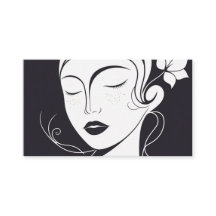 Elegant Groovy Floral Modern -Trendy Double-Side