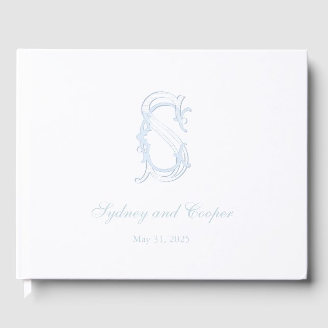 Elegant Guest Book (Front)