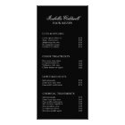 Elegant Hair Salon Black Price List