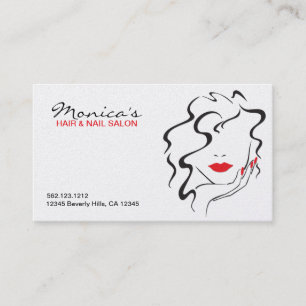 Elegant Hair Salon w/ Appointment Date Card