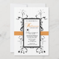 Elegant Halloween Party Invitation