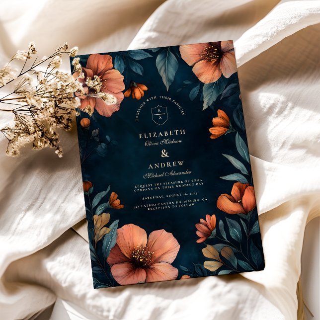 Elegant Halloween Wedding Invitation (Creator Uploaded)