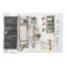 Elegant Hand Painted Kitchen Tea Towel