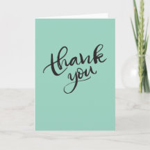 Elegant Handwritten Thank You Text