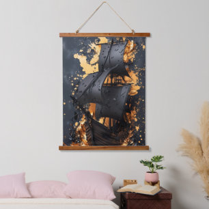 elegant Hanging Tapestry modern chic abstract