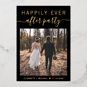 Elegant Happily Ever After Wedding Reception