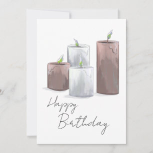 Elegant Happy Birthday Card