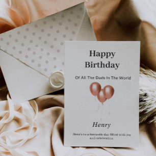 Elegant Happy Birthday Card