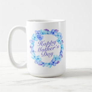 Elegant Happy Mother's Day Floral Classic Mug
