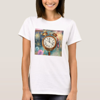 Elegant Happy New Year 2025 T-Shirt
