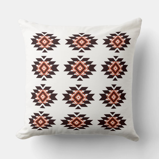 Elegant Harmony: Chinese-Inspired Square Pillow" Throw Pillow (Front)