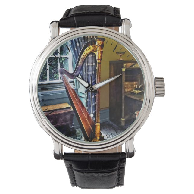 Elegant Harp Watch (Front)