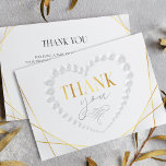 Elegant Heart Pearls & Prosecco Gold Bridal Shower Thank You Card<br><div class="desc">Pearls & Prosecco Bridal Shower Thank You Card - Elegant Heart Design Celebrate the bride-to-be with a touch of elegance and sparkle! This beautiful bridal shower Thank You Card features a delicate heart shape formed by pearls with a champagne flute nestled inside. The sophisticated design is perfect for a chic...</div>