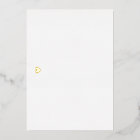 Elegant Heart Real Gold Foil Stationery Note Card
