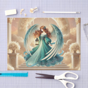 Elegant Heavenly Angel lovers  Tissue Paper