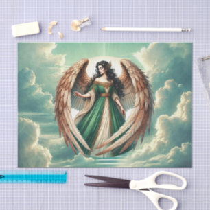 Elegant Heavenly Angel lovers Tissue Paper