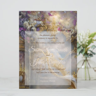 Elegant Heavenly Gold Gate, Gold Text