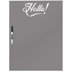 Elegant Hello Dry Erase Board