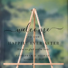 Elégant Heureux Jamais Après L'Accueil Mariage