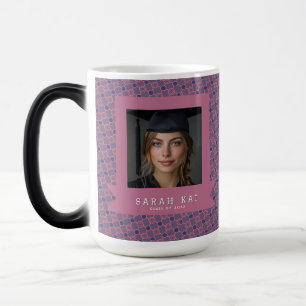 Elegant Hex Pattern Commencement Exercise Magic Mug