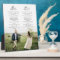Elegant His & Hers Wedding Vows Minimal Photo