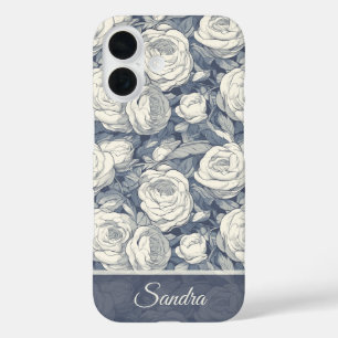 Elegant Holiday Gift Rose Custom iPhone 16 Case
