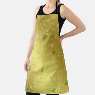 elegant holiday merry christmas gift coloured star apron
