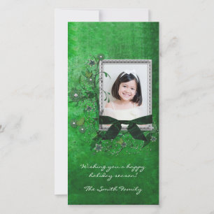 Elegant Holiday Photo Card