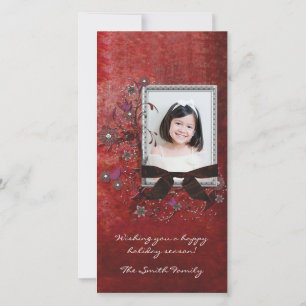 Elegant Holiday Photo Card