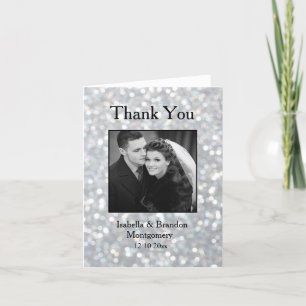 Elegant Hollywood Glam Thank You Card