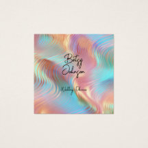 Elegant Holographic Business Card