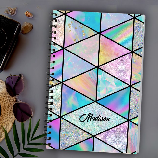 Elegant holographic colourful notebook (Creator Uploaded)