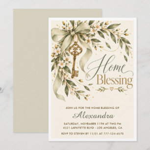 Elegant Home Blessing Invitation
