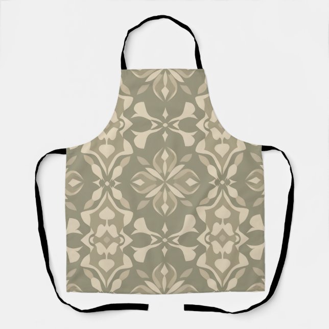 Elegant Home Decor Apron - Soft Colours & Stylish  (Front)