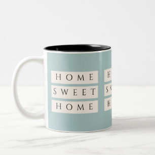 Élégant Home Sweet Home Mug