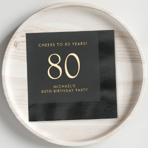 Elégant Homme 80e fête d'anniversaire