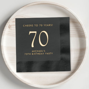 Elégant Hommes 70e fête d'anniversaire