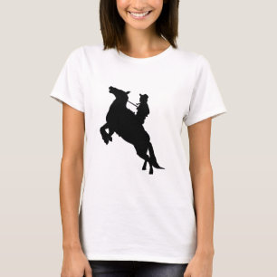 Elegant  Horse Riding Western Cowboy  T-Shirt
