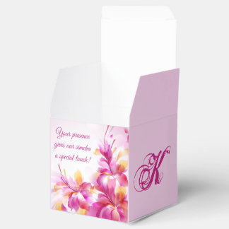 elegant hostess custom favour box