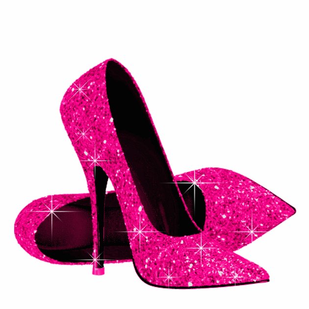 light pink glitter shoes