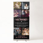 Elegant In Loving Memory Photo Collage Memorial