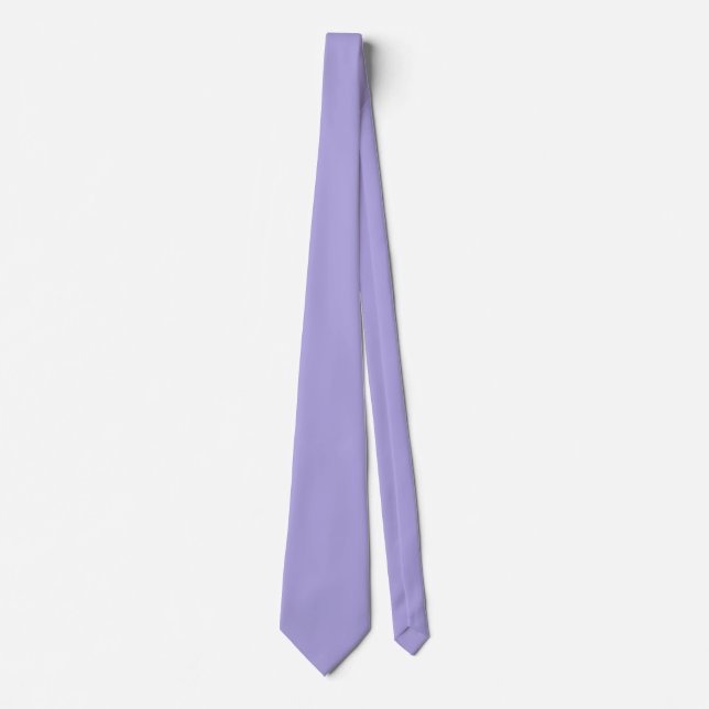 Elegant Indigo Aura Purple Tie (Front)