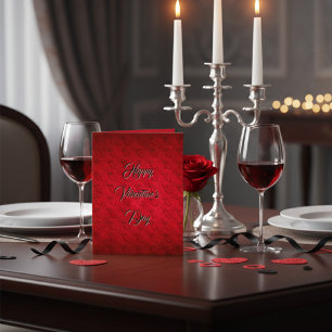 Elegant Infinite Love Valentines Day Card