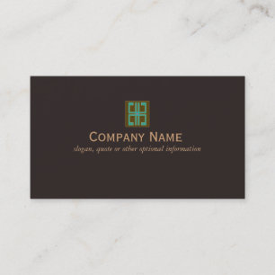 Elegant Interior Designer Business Card