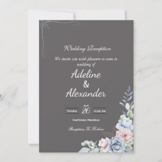 Elegant invitation card